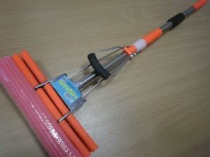 Швабра складная PVA mop (арт-J058) ручка нержавеющая сталь